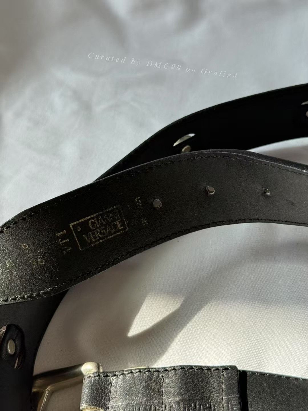 Versace Gianni Versace Leather Belt Size ONE SIZE - 5 Thumbnail