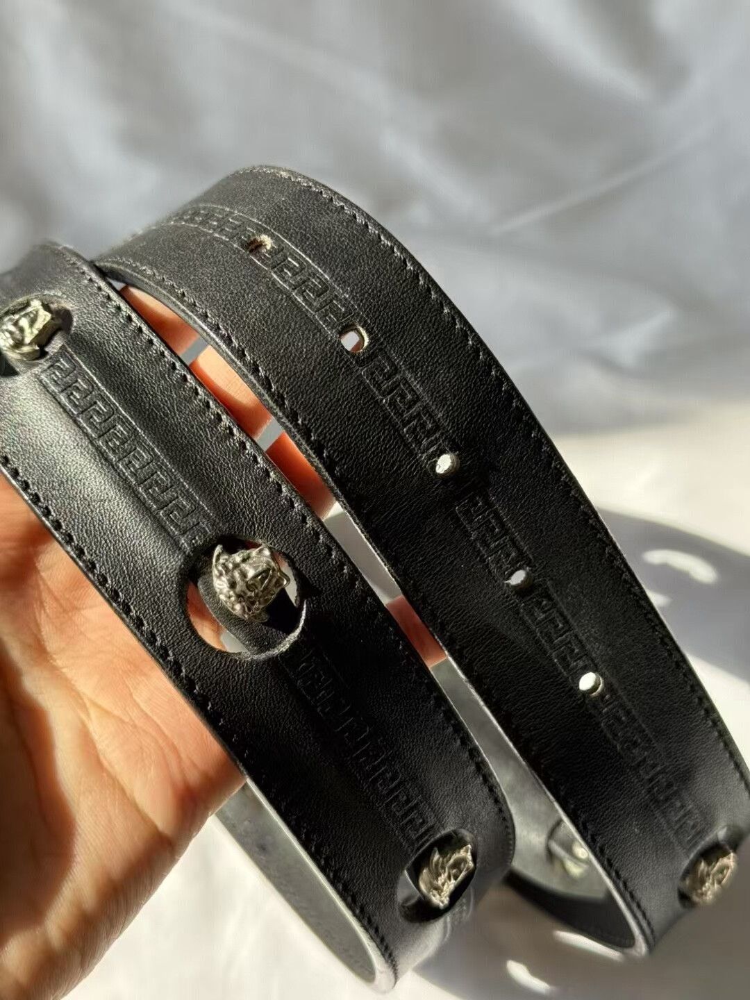 Versace Gianni Versace Leather Belt Size ONE SIZE - 2 Thumbnail