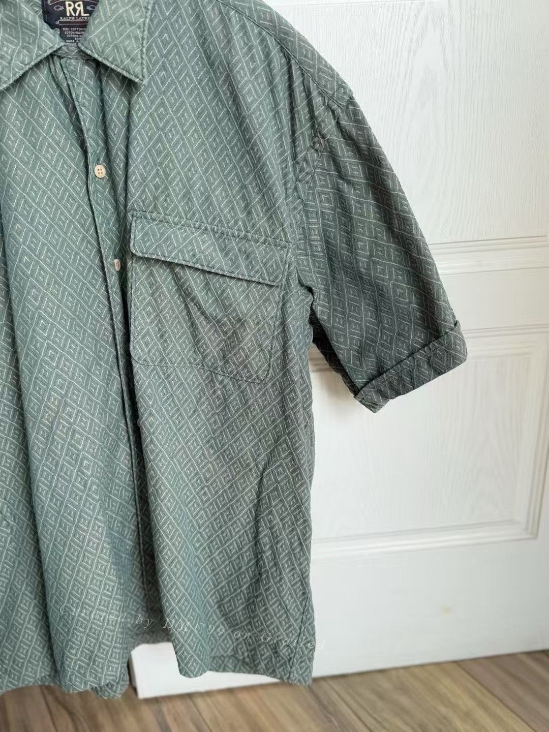 RRL Ralph Lauren Double RL Vintage RRL Western Short Sleeve Shirt Size US M / EU 48-50 / 2 - 3 Thumbnail