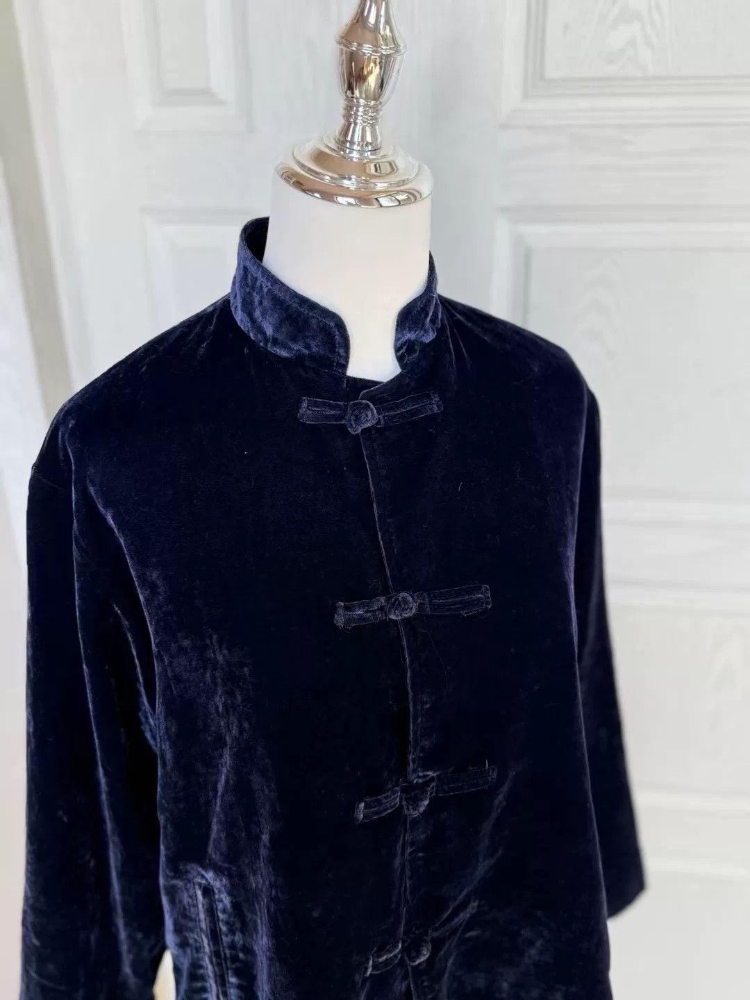 Needles Needles Mandarin Button Velvet Coat Size US M / EU 48-50 / 2 - 4 Thumbnail