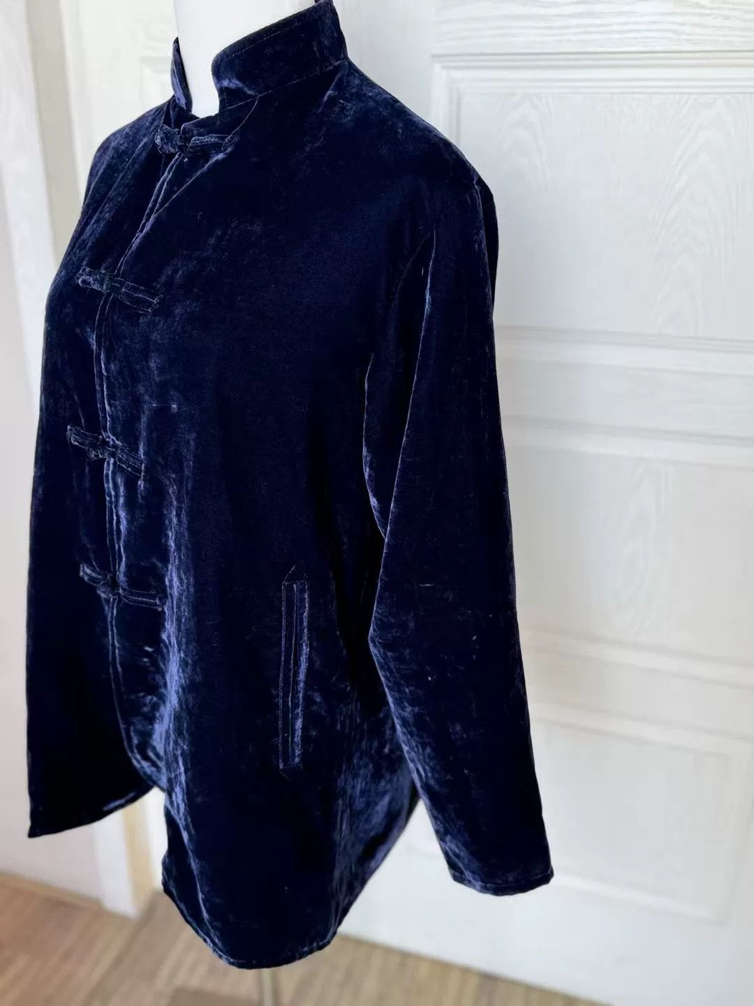 Needles Needles Mandarin Button Velvet Coat Size US M / EU 48-50 / 2 - 7 Thumbnail