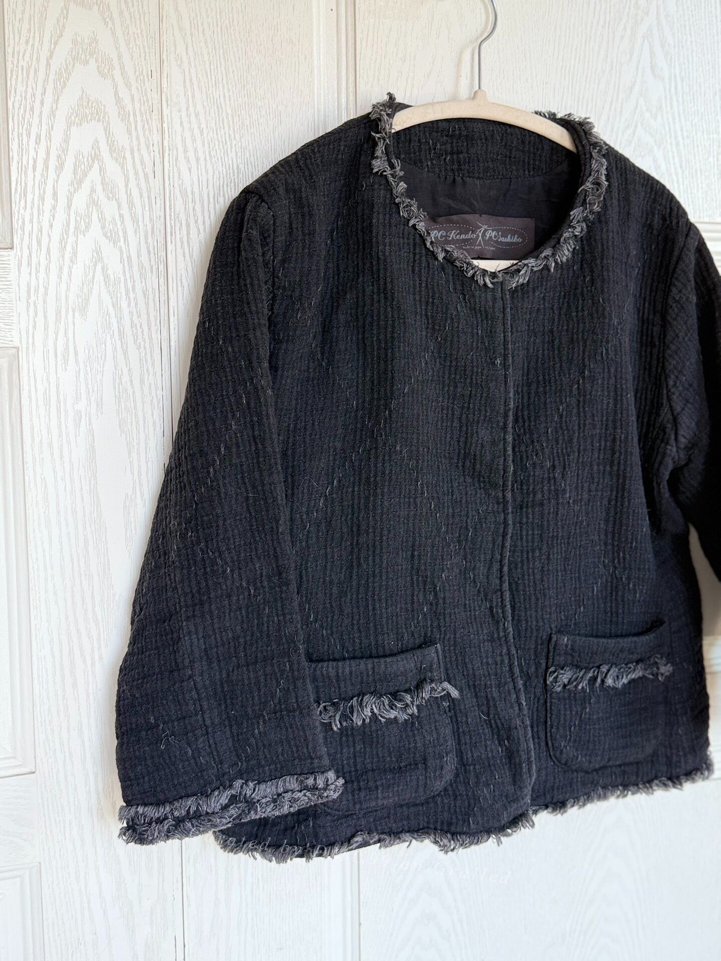 Porter Classic Porter Classic Sashiko Tweed Jacket Size M / US 6-8 / IT 42-44 - 3 Thumbnail
