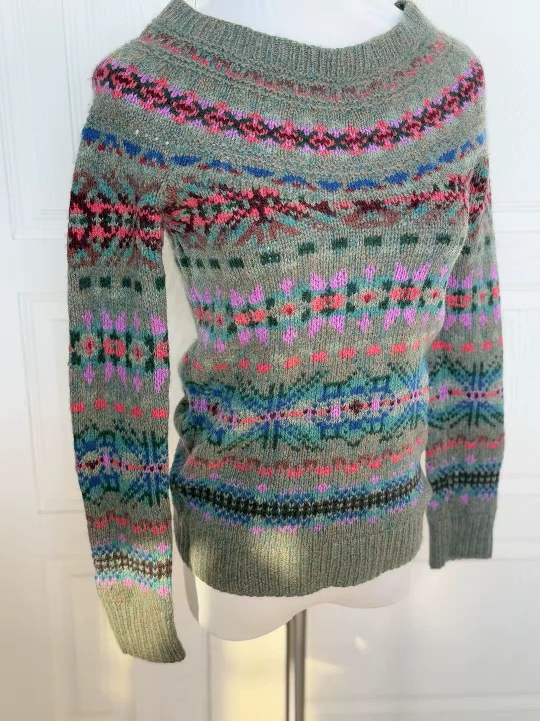 Vintage Vintage Ralph Lauren Jacquard Sweater Size US M / EU 48-50 / 2 - 3 Thumbnail