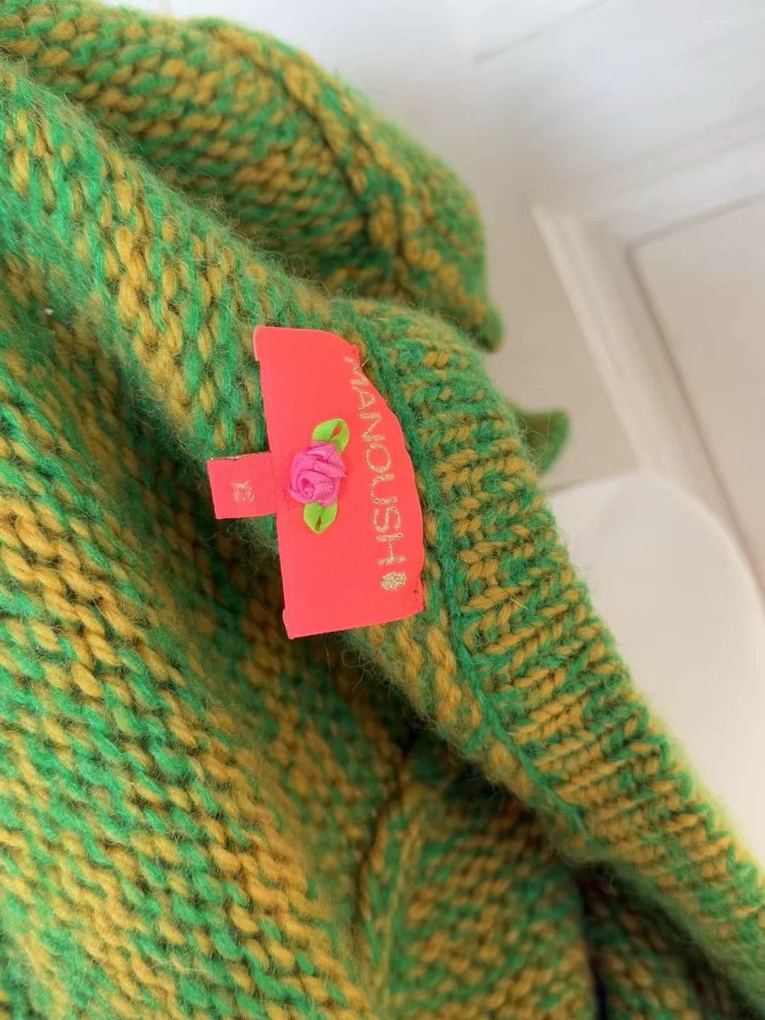 Manish Arora Manoush Wool Mohair Blend Cardigan Size XS / US 0-2 / IT 36-38 - 9 Thumbnail