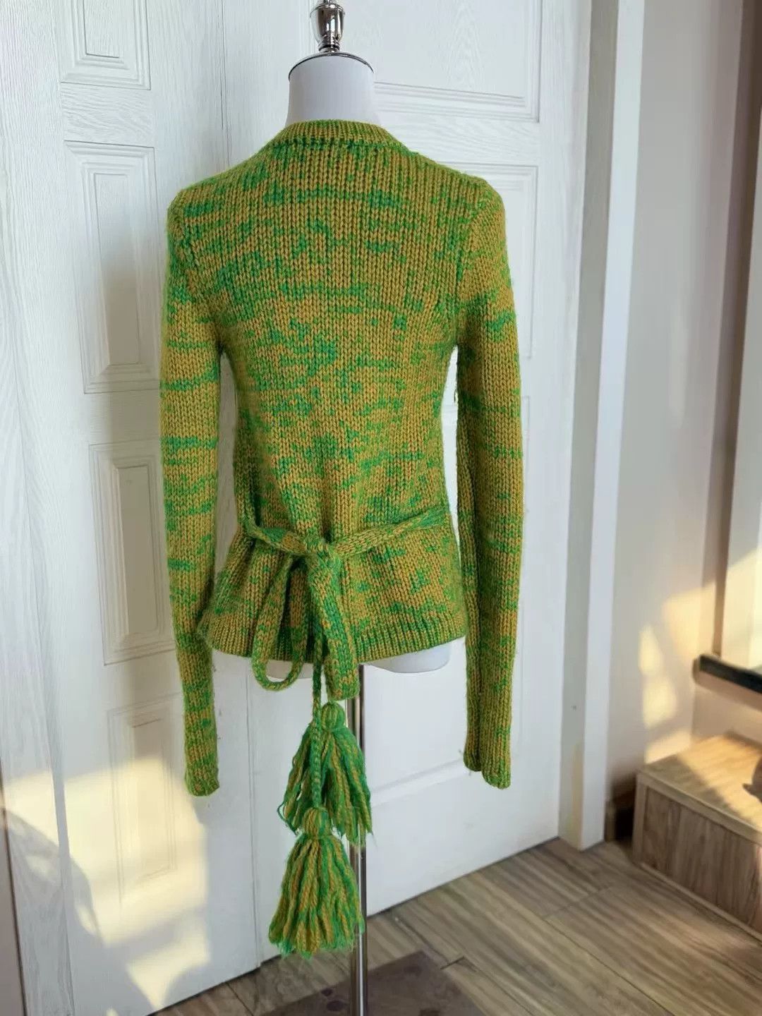 Manish Arora Manoush Wool Mohair Blend Cardigan Size XS / US 0-2 / IT 36-38 - 4 Thumbnail