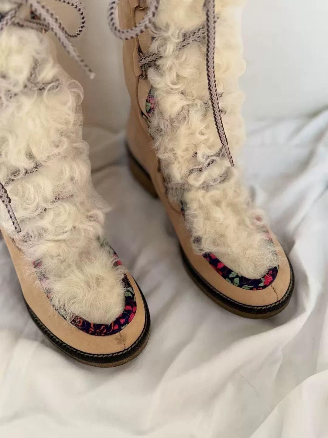 Manish Arora Manoush Women's Long Snow Boots Size US 6 / IT 36 - 3 Thumbnail