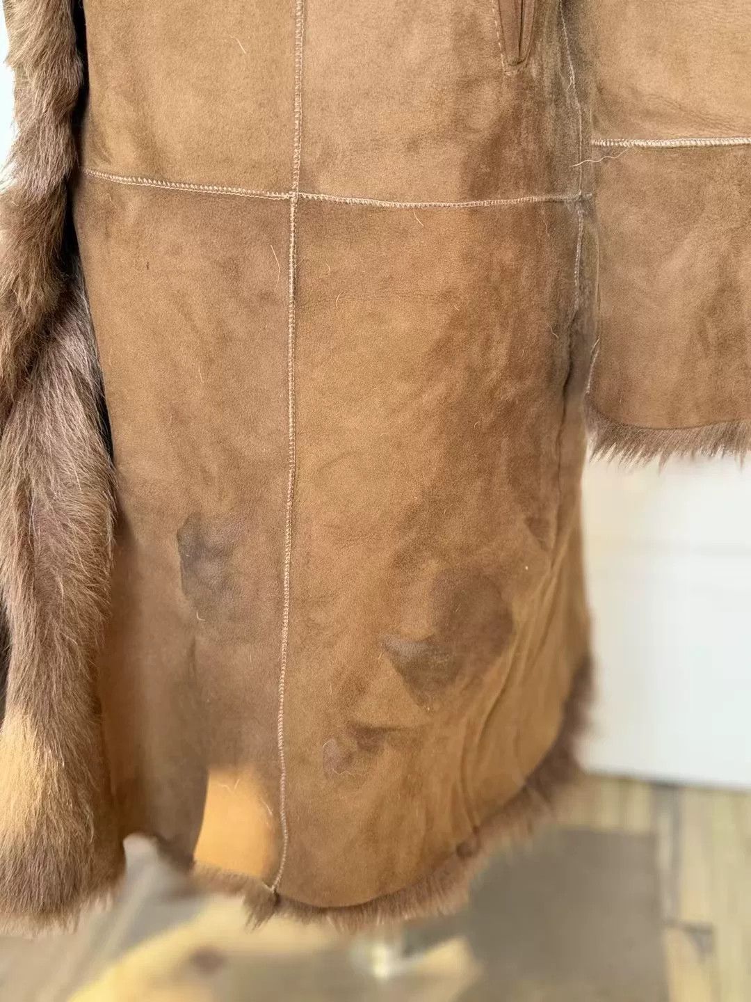 Vintage Vintage Fur Leather Coat Size US M / EU 48-50 / 2 - 6 Thumbnail
