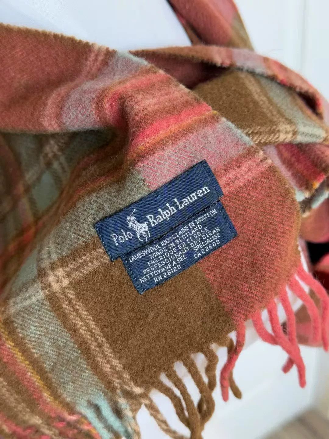 Polo Ralph Lauren Polo Ralph Lauren Wool Scarf Size ONE SIZE - 9 Thumbnail