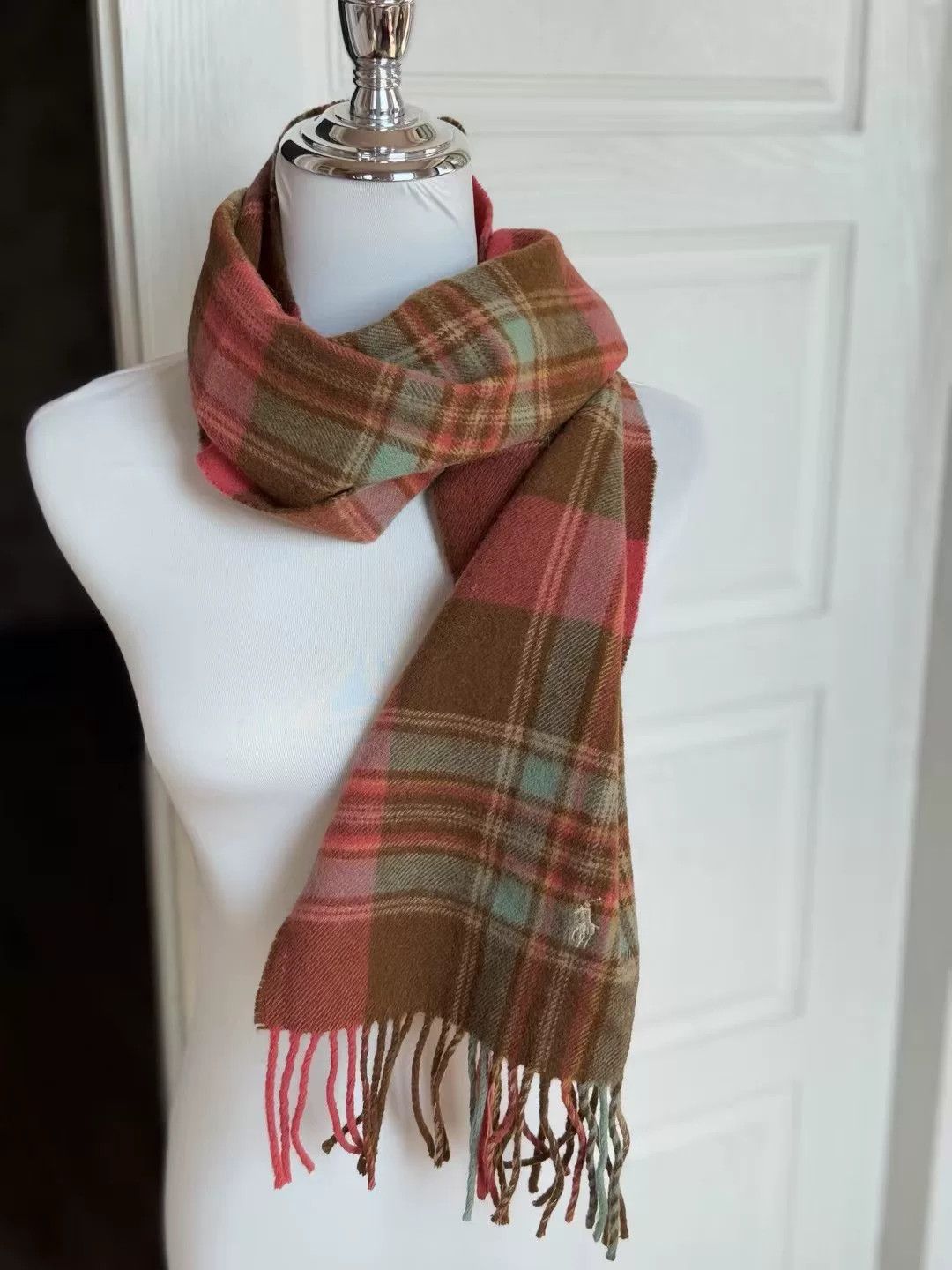 Polo Ralph Lauren Polo Ralph Lauren Wool Scarf Size ONE SIZE - 3 Thumbnail