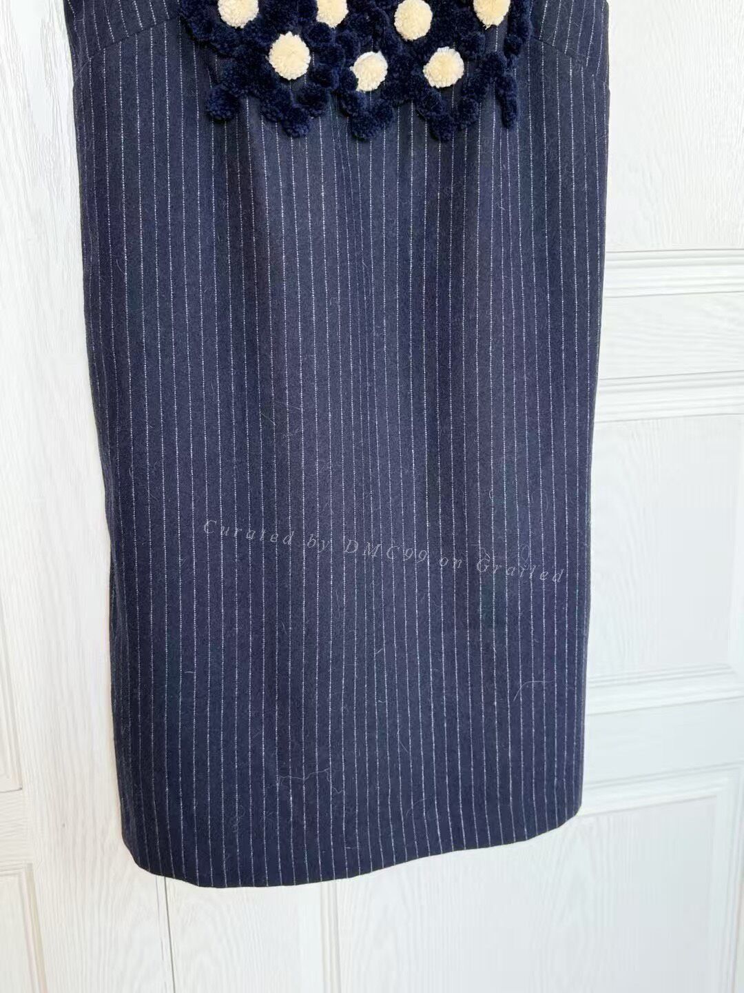 Vintage Manoush Wool Blend Vest Dress Size XS / US 0-2 / IT 36-38 - 9 Thumbnail