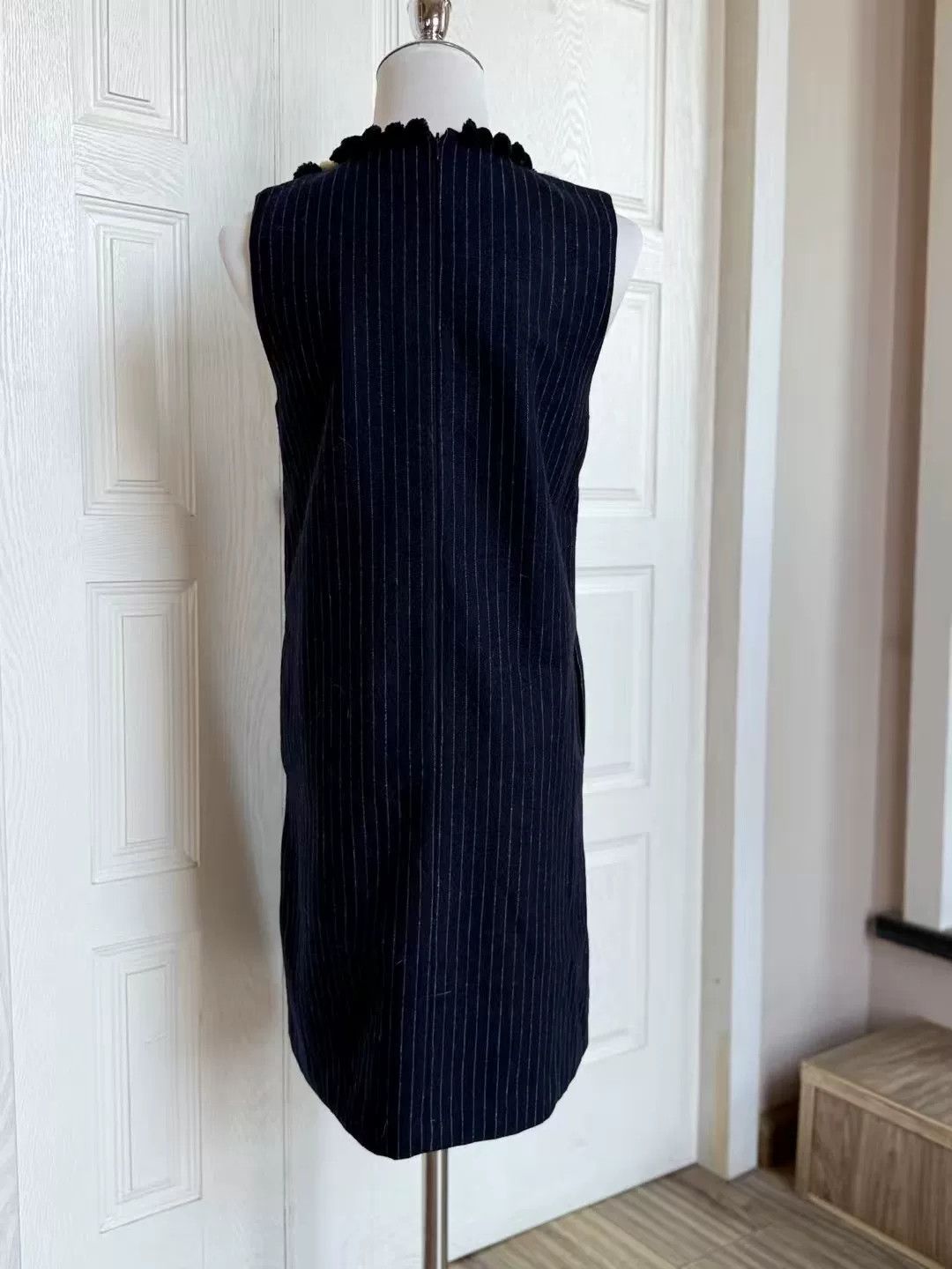 Vintage Manoush Wool Blend Vest Dress Size XS / US 0-2 / IT 36-38 - 4 Thumbnail