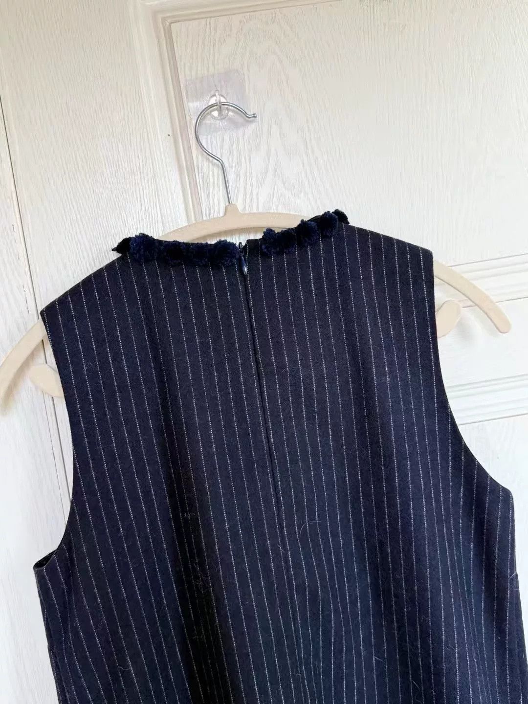 Vintage Manoush Wool Blend Vest Dress Size XS / US 0-2 / IT 36-38 - 8 Thumbnail