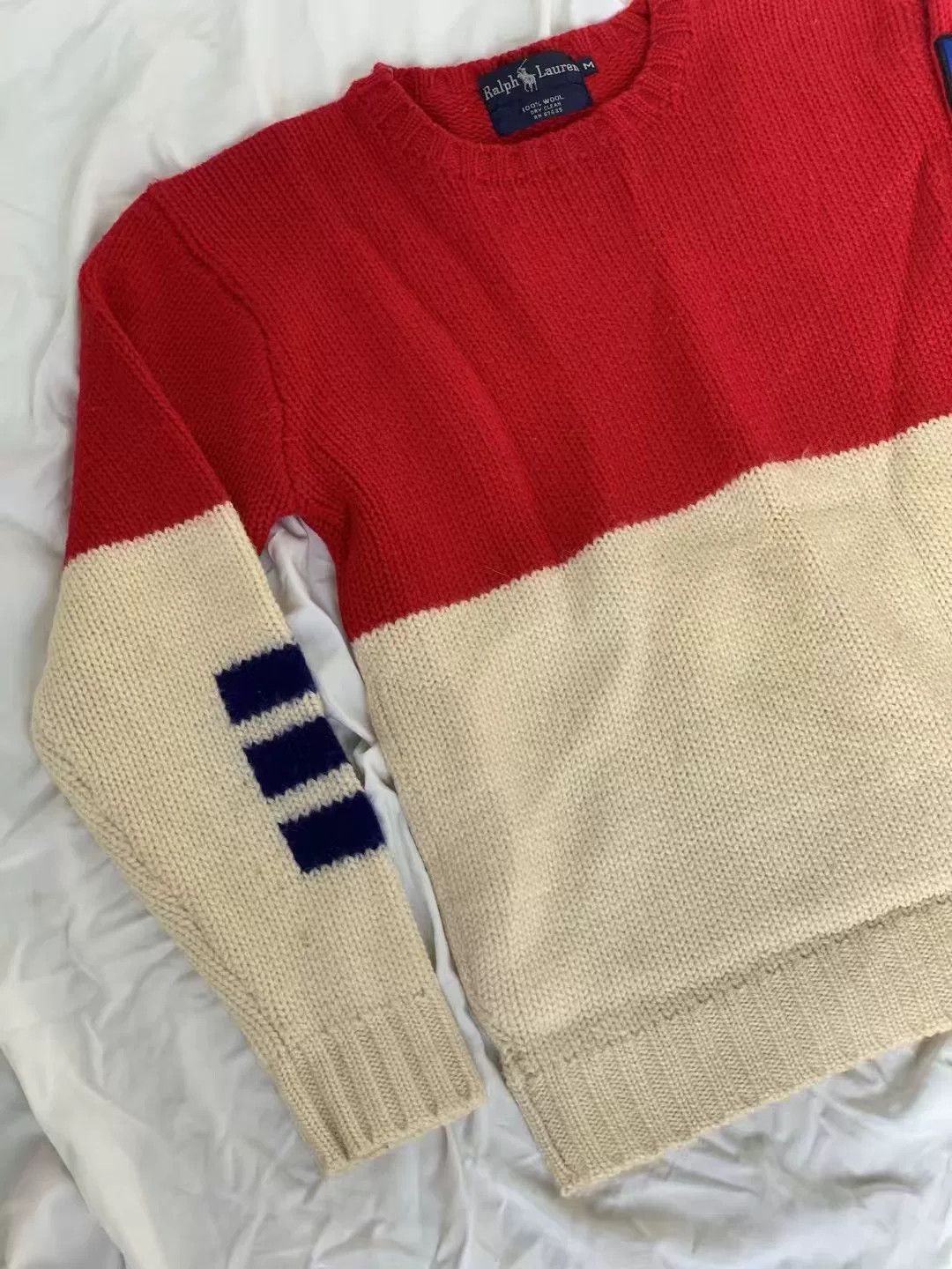Ralph Lauren Ralph Lauren Vintage Wool Sweater Size US M / EU 48-50 / 2 - 3 Thumbnail