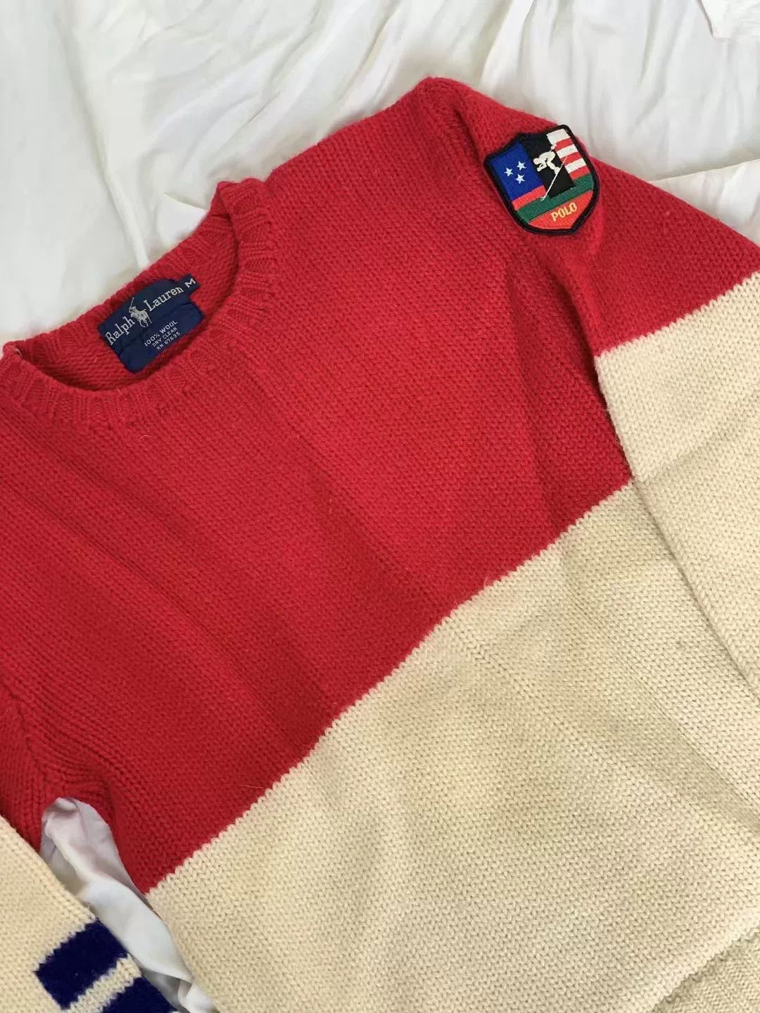 Ralph Lauren Ralph Lauren Vintage Wool Sweater Size US M / EU 48-50 / 2 - 4 Thumbnail