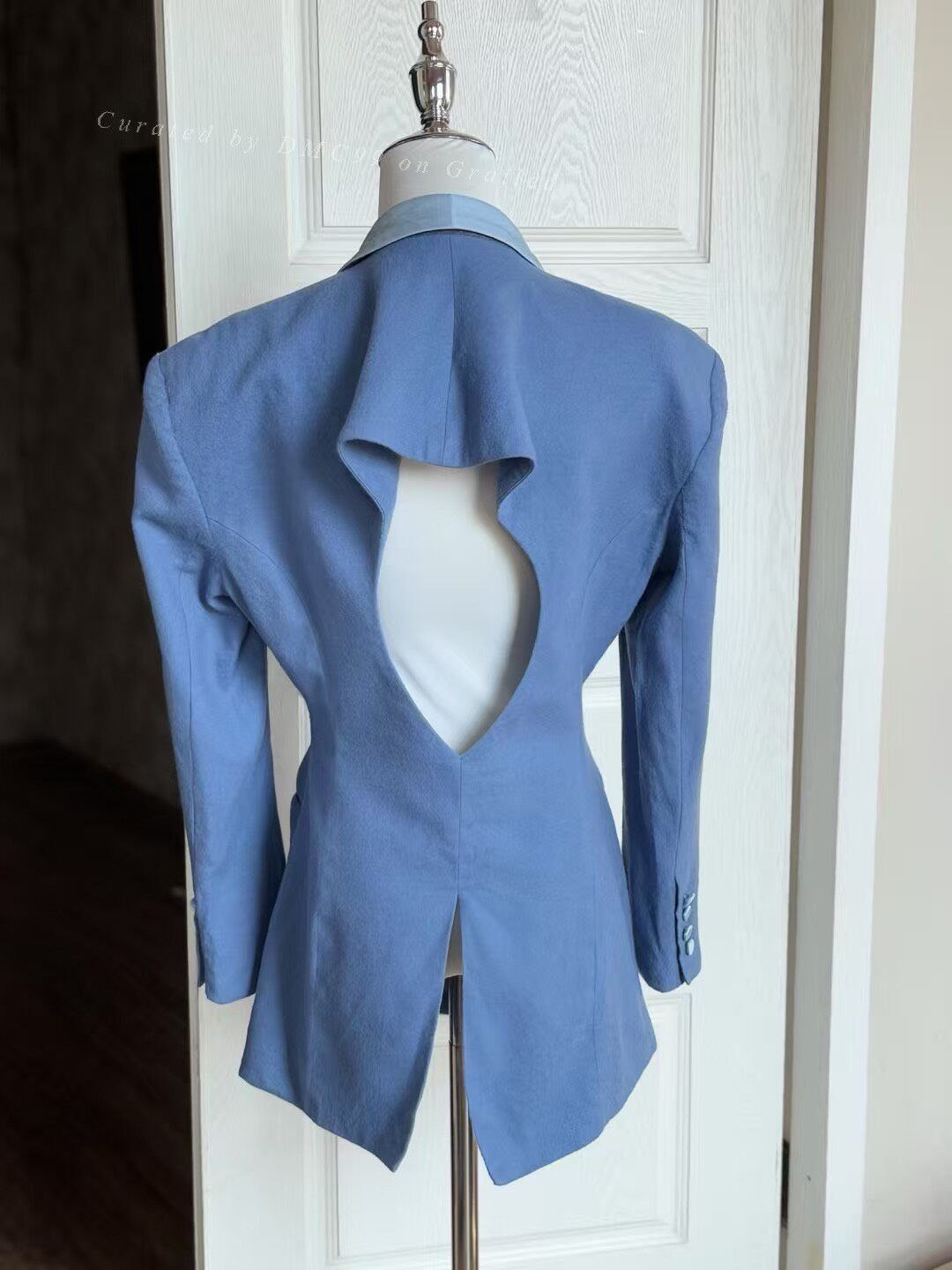 Vintage mikiosakabe Japan-Made Blazer Size M / US 6-8 / IT 42-44 - 2 Thumbnail