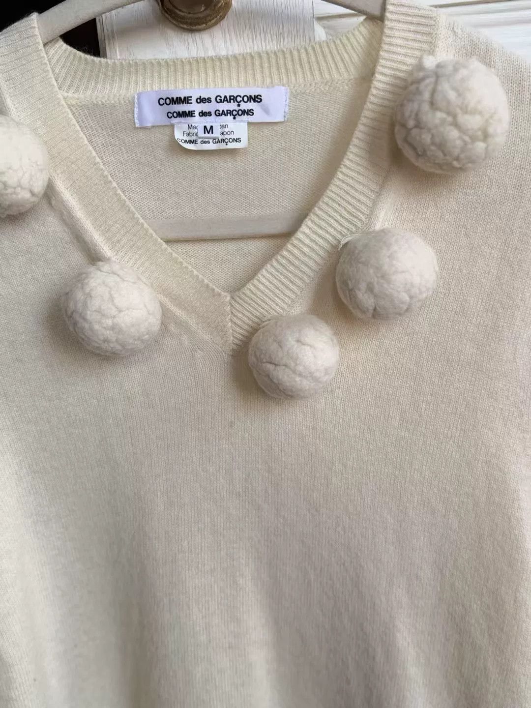 Comme des Garcons COMME DES GARCONS Wool Knit Sweater Size M / US 6-8 / IT 42-44 - 3 Thumbnail