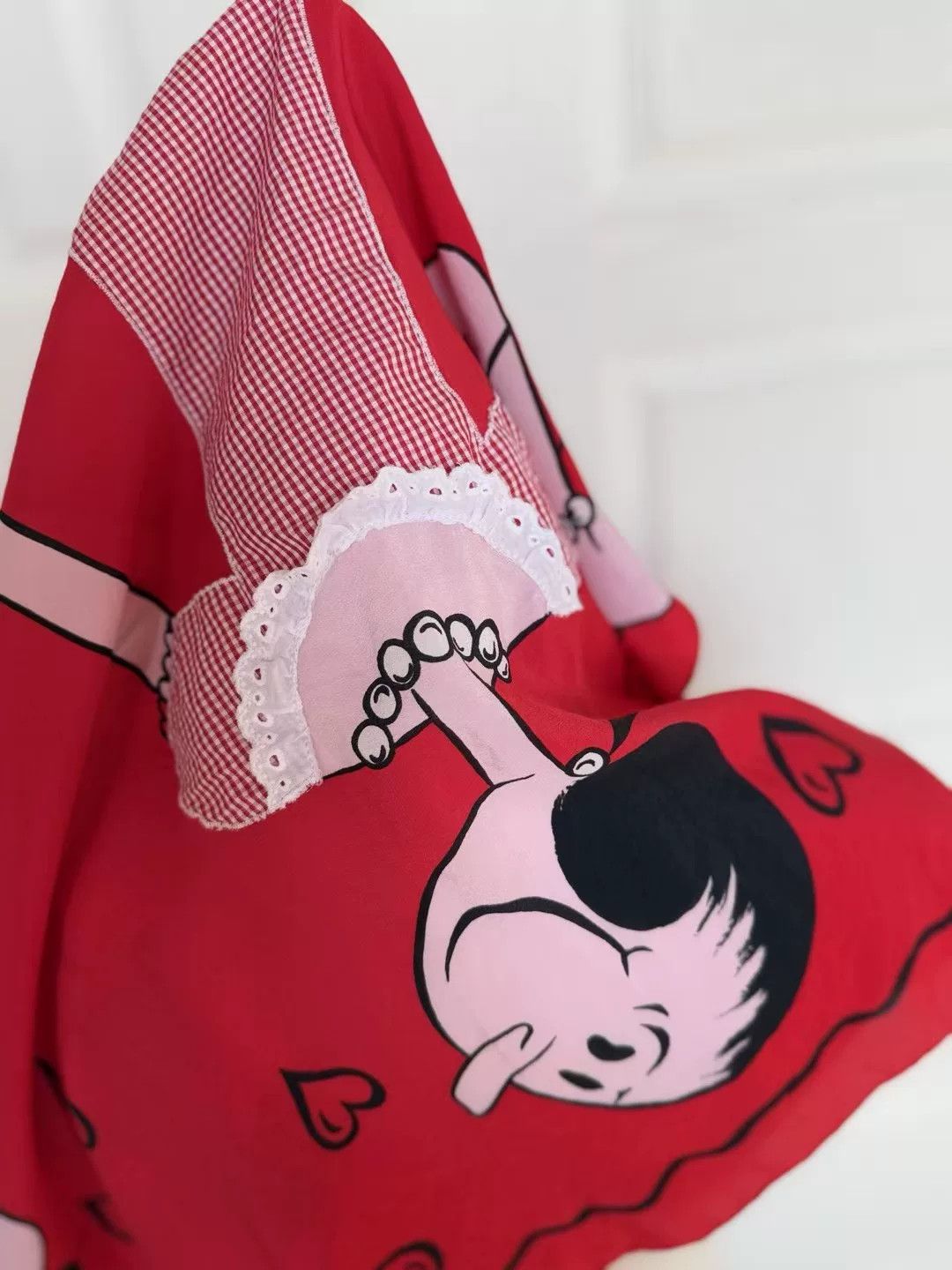 Moschino Vintage Moschino Popeye Square Scarf Size ONE SIZE - 8 Thumbnail