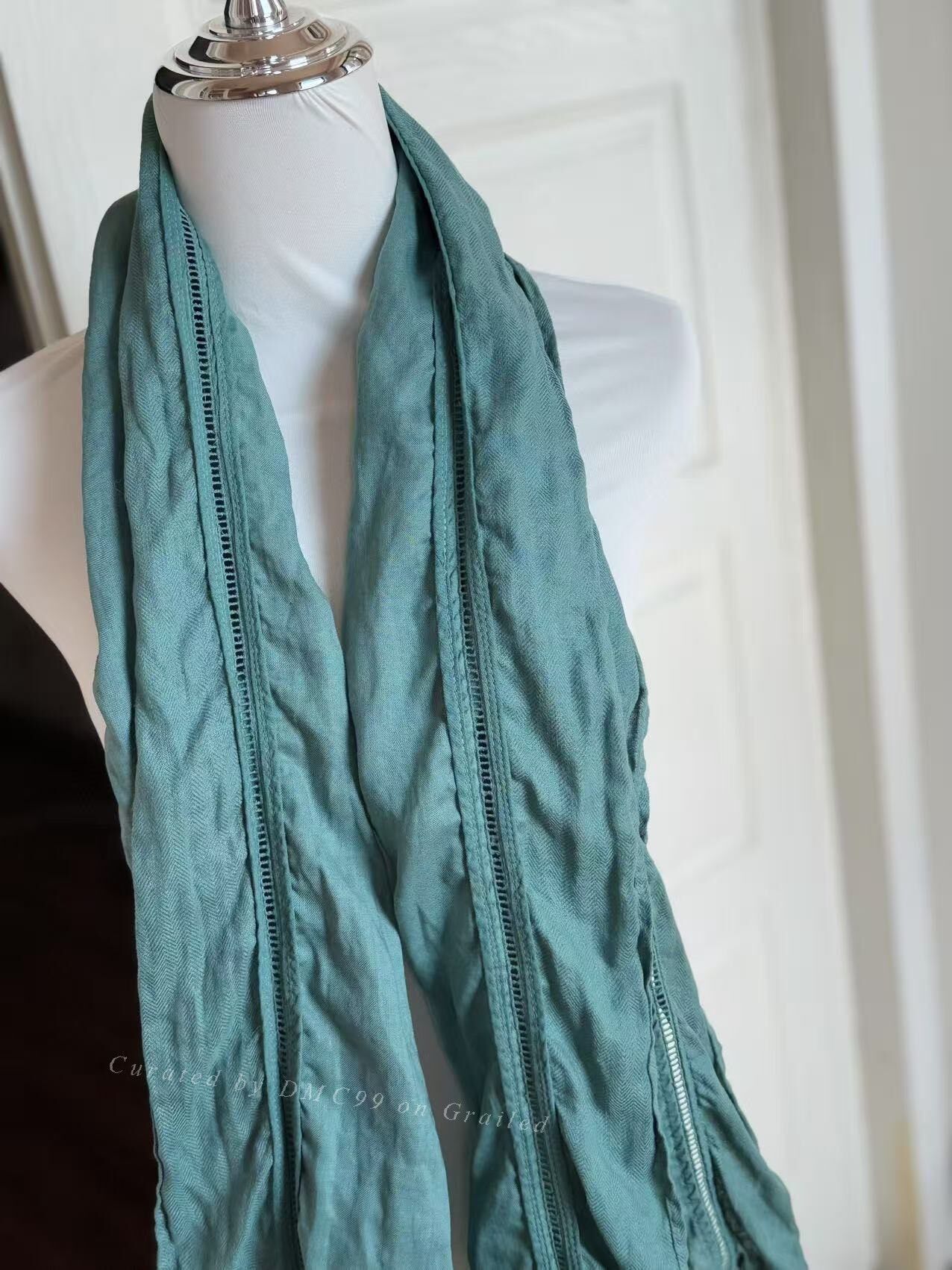 Kapital Kapital Cotton Linen Scarf Size ONE SIZE - 5 Thumbnail