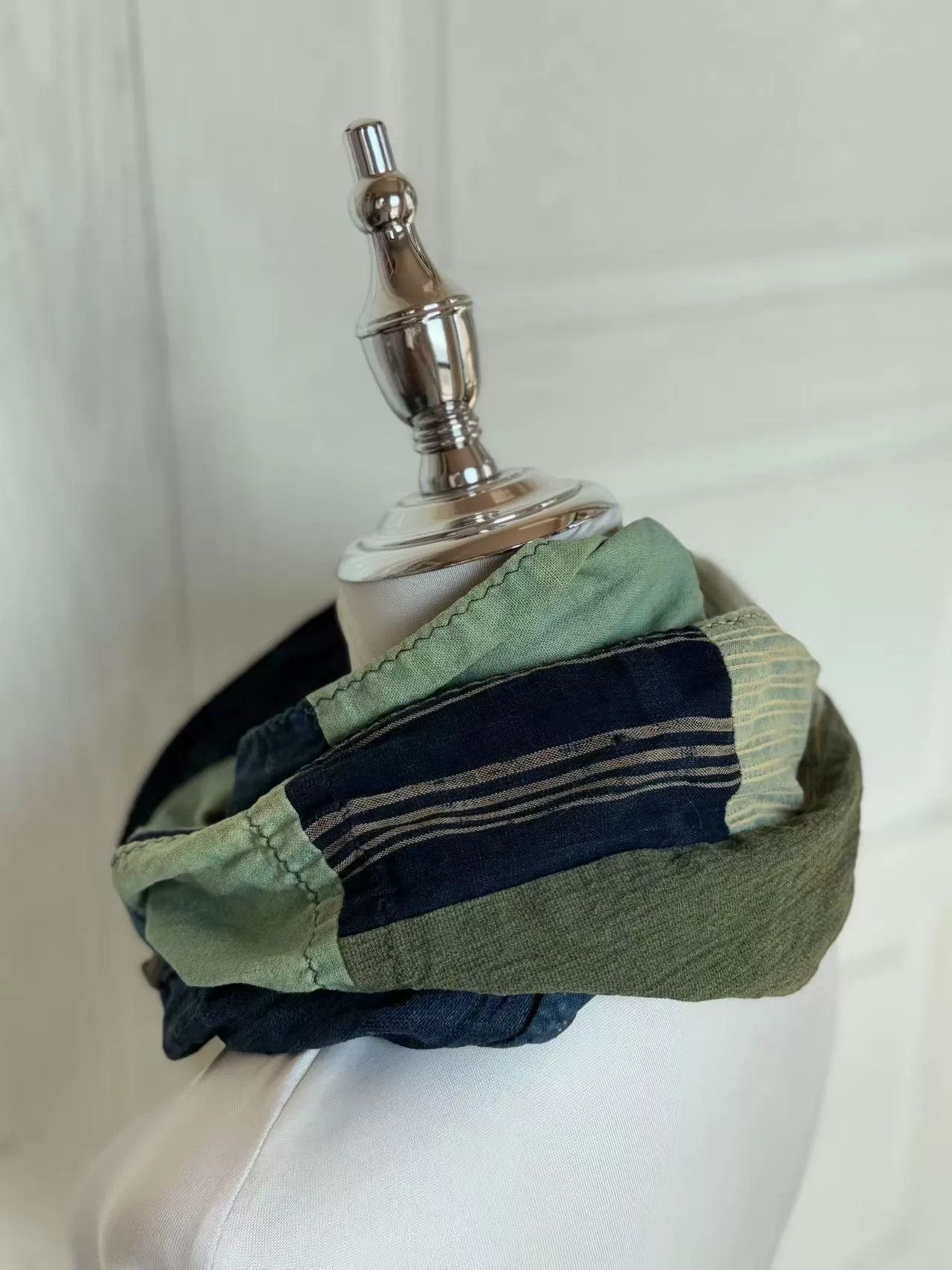 Kapital Kapital Cotton Linen Scarf Size ONE SIZE - 3 Thumbnail