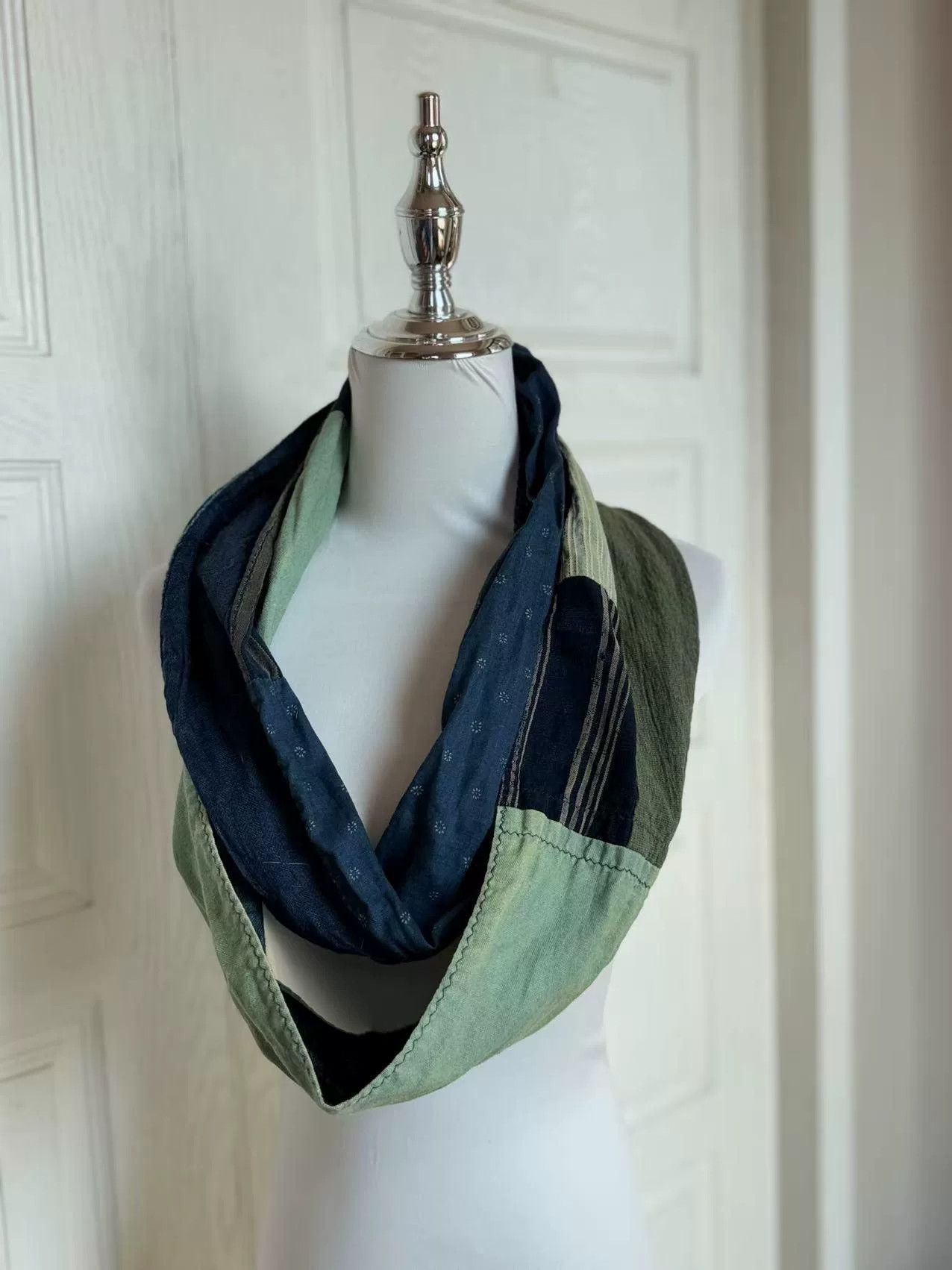 Kapital Kapital Cotton Linen Scarf Size ONE SIZE - 2 Thumbnail