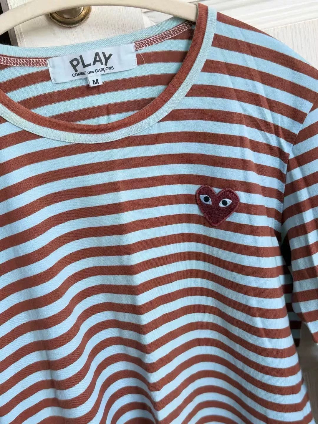 Comme des Garcons Comme des Garçons CDG Striped T-Shirt Size M / US 6-8 / IT 42-44 - 3 Thumbnail