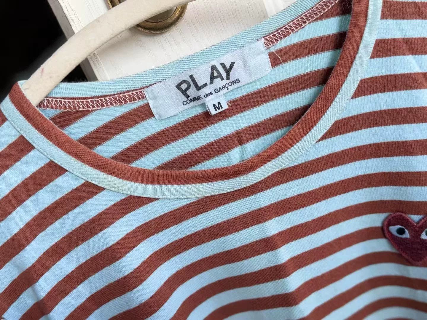 Comme des Garcons Comme des Garçons CDG Striped T-Shirt Size M / US 6-8 / IT 42-44 - 6 Thumbnail