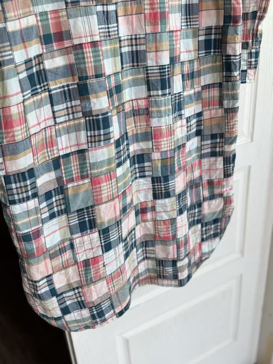 Polo Ralph Lauren Polo Ralph Lauren Patchwork Shirt Dress Size XL / US 12-14 / IT 48-50 - 7 Thumbnail