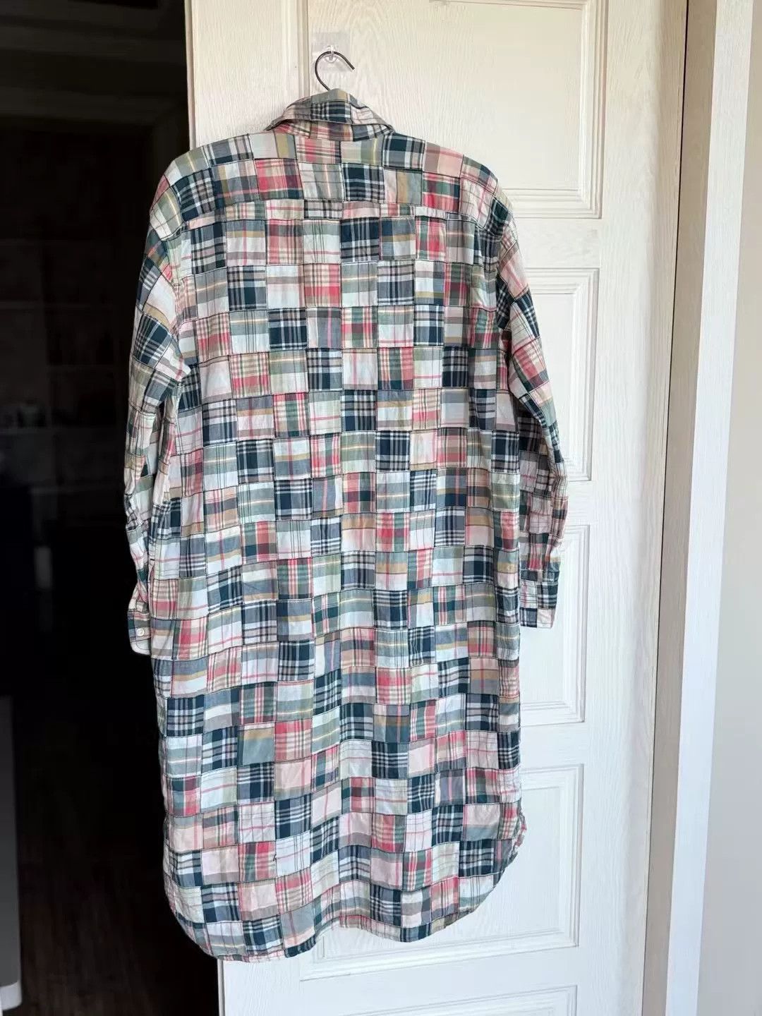Polo Ralph Lauren Polo Ralph Lauren Patchwork Shirt Dress Size XL / US 12-14 / IT 48-50 - 2 Thumbnail
