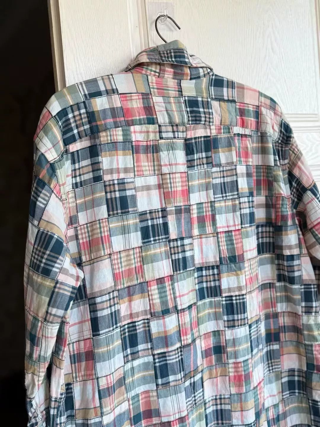 Polo Ralph Lauren Polo Ralph Lauren Patchwork Shirt Dress Size XL / US 12-14 / IT 48-50 - 6 Thumbnail