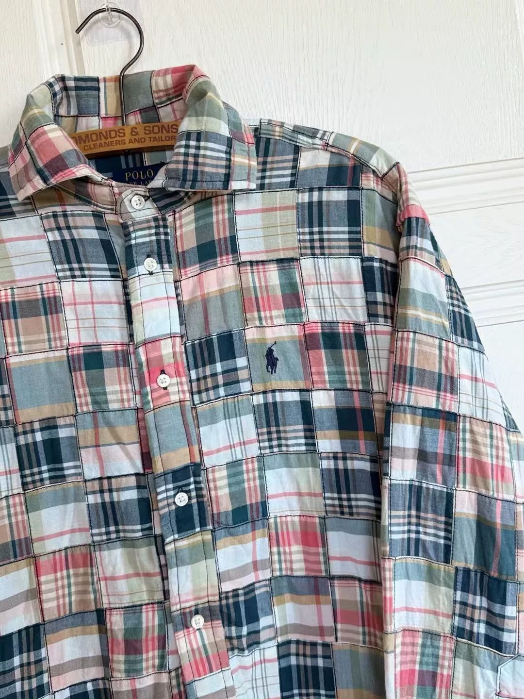 Polo Ralph Lauren Polo Ralph Lauren Patchwork Shirt Dress Size XL / US 12-14 / IT 48-50 - 5 Thumbnail