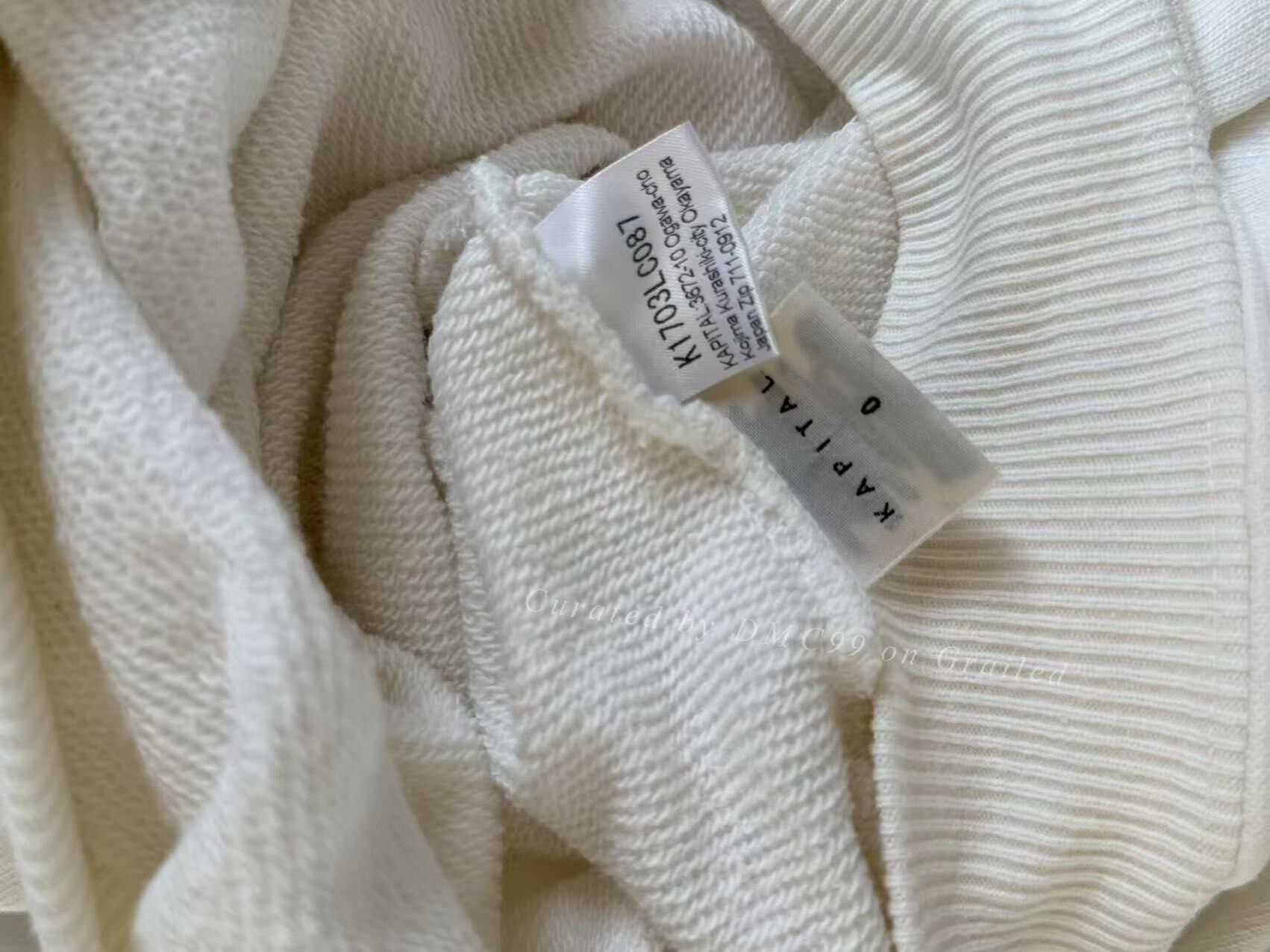 Kapital Kapital White Sweatshirt Size 0 Size US XS / EU 42 / 0 - 9 Thumbnail