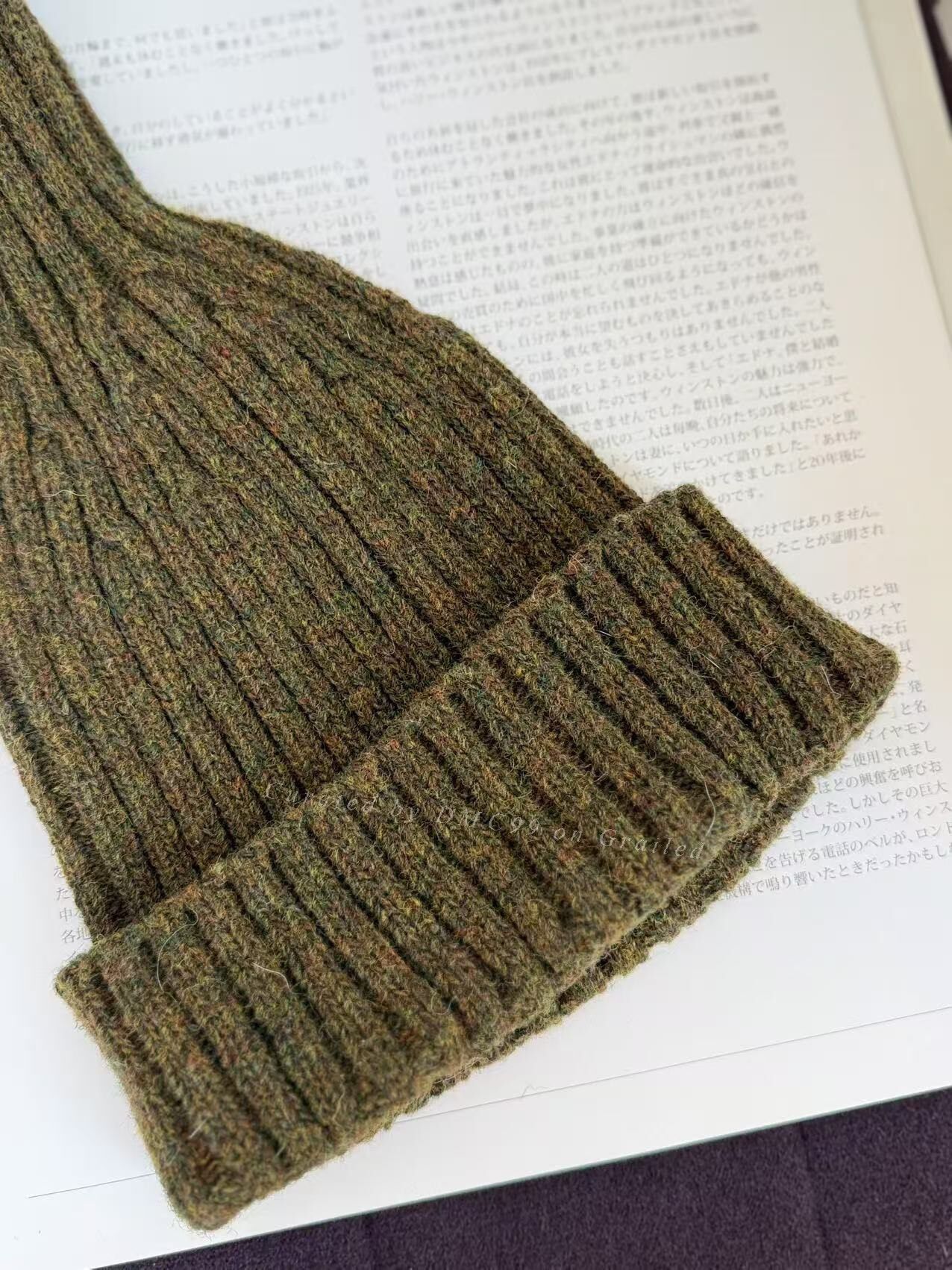 Kapital Kapital All Wool Black Beanie Size ONE SIZE - 4 Thumbnail
