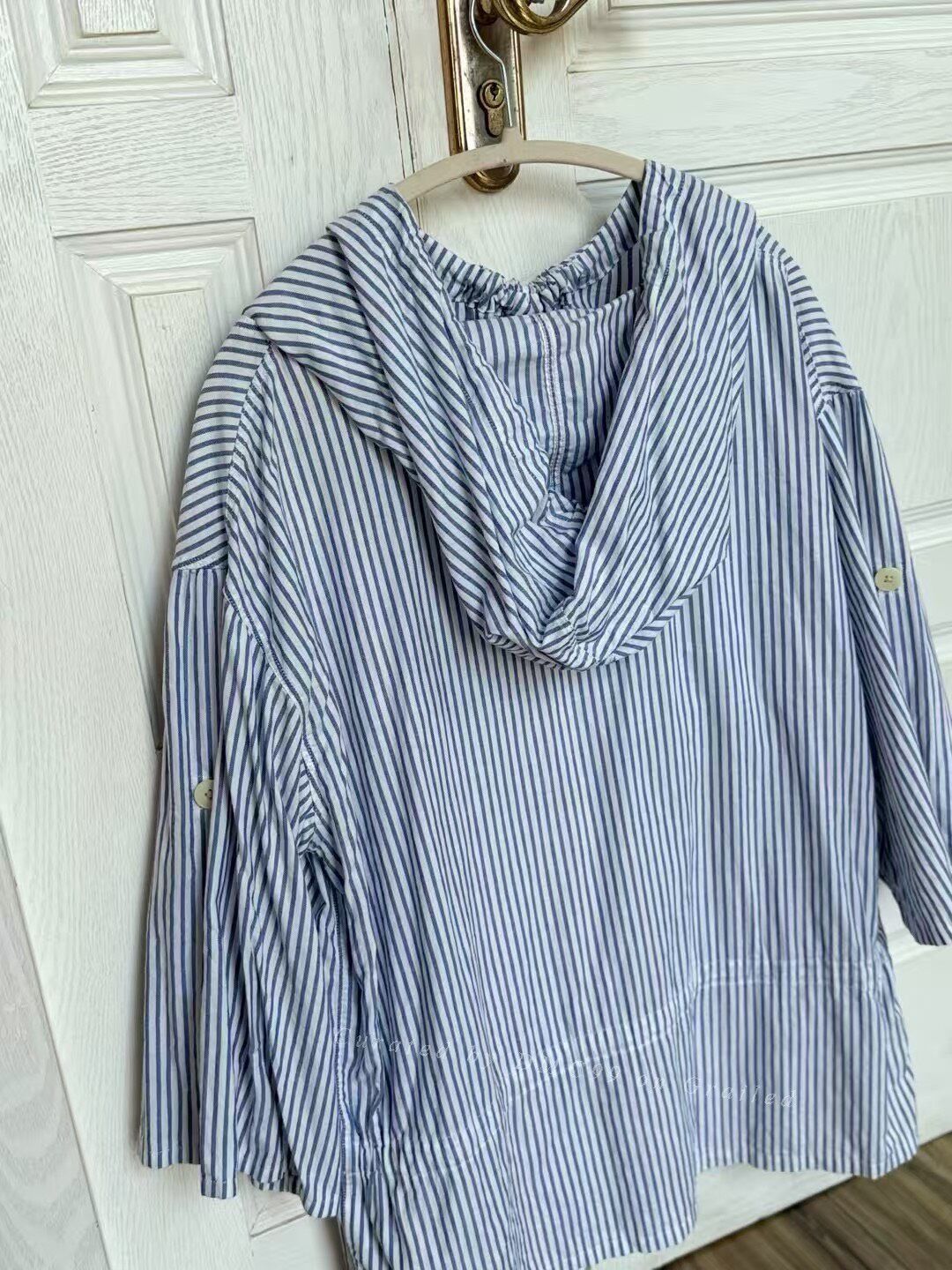 Kapital Kapital Navy Stripe Shirt Sweatshirt Size US S / EU 44-46 / 1 - 4 Thumbnail