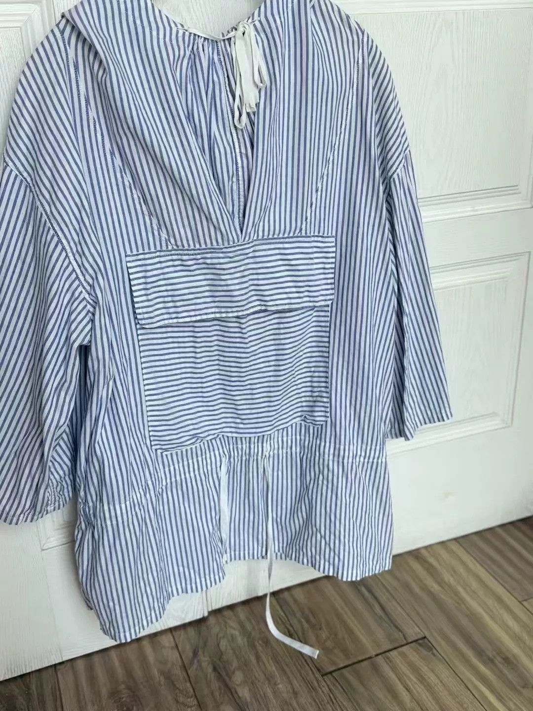 Kapital Kapital Navy Stripe Shirt Sweatshirt Size US S / EU 44-46 / 1 - 5 Thumbnail