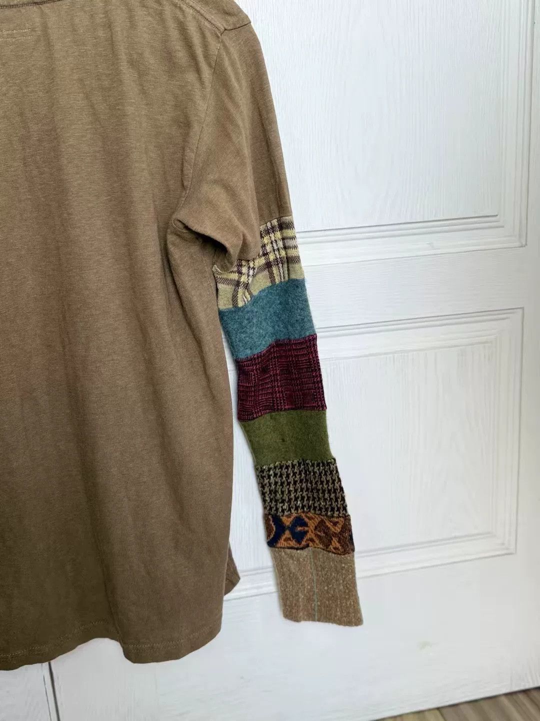 Kapital KAPITAL Patchwork Long Sleeve T Size XS / US 0-2 / IT 36-38 - 6 Thumbnail
