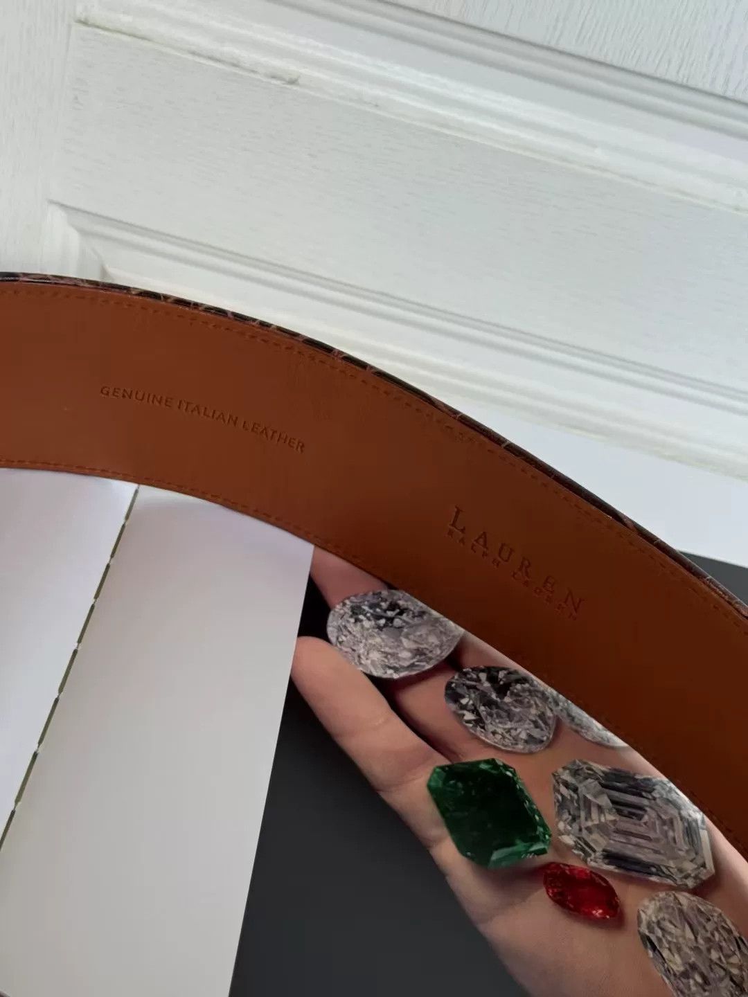 Ralph Lauren Ralph Lauren Western Straw Leather Belt Size ONE SIZE - 7 Thumbnail