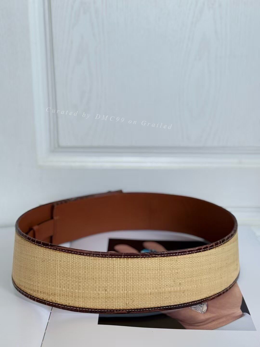 Ralph Lauren Ralph Lauren Western Straw Leather Belt Size ONE SIZE - 5 Thumbnail