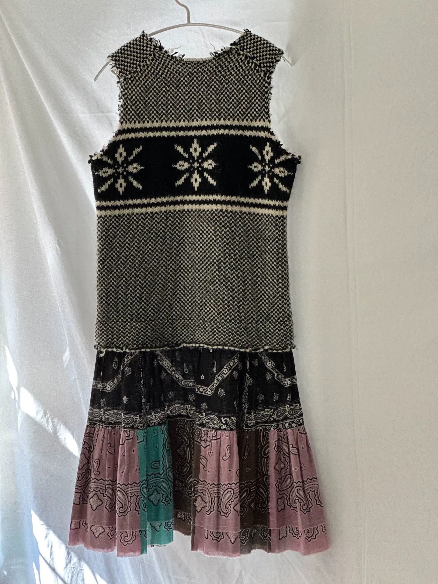 Junya Watanabe Junya Watanabe CDG Wool-Cotton Dress Size S / US 4 / IT 40 - 2 Thumbnail