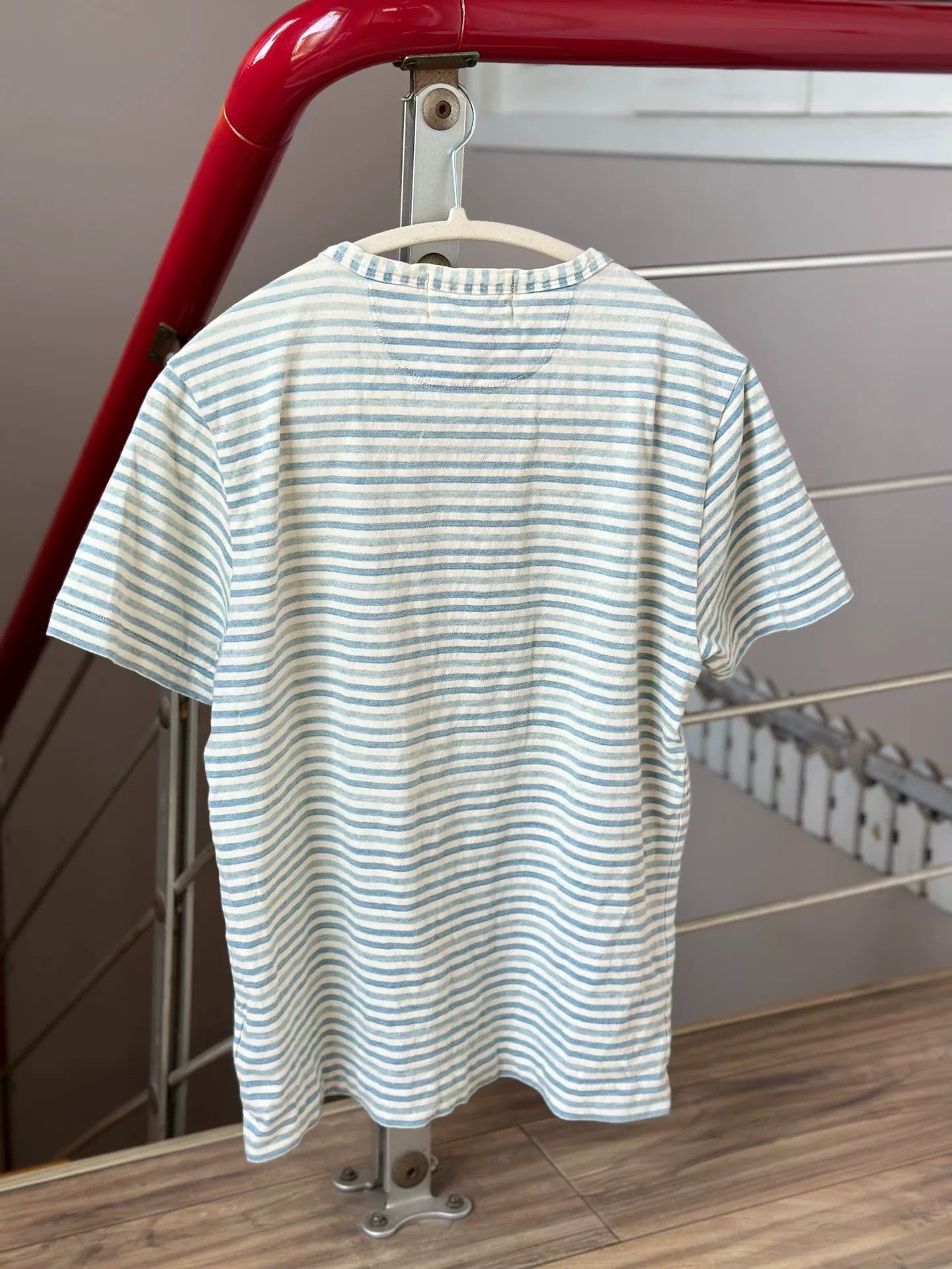 RRL Ralph Lauren RRL Striped Short Sleeve Size US XS / EU 42 / 0 - 5 Thumbnail