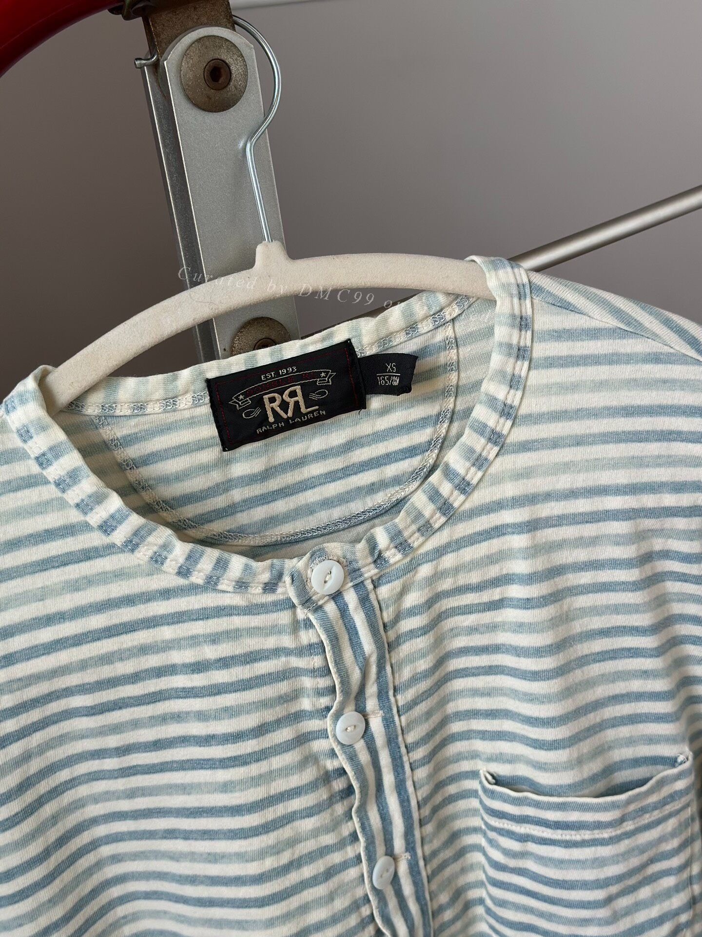 RRL Ralph Lauren RRL Striped Short Sleeve Size US XS / EU 42 / 0 - 4 Thumbnail