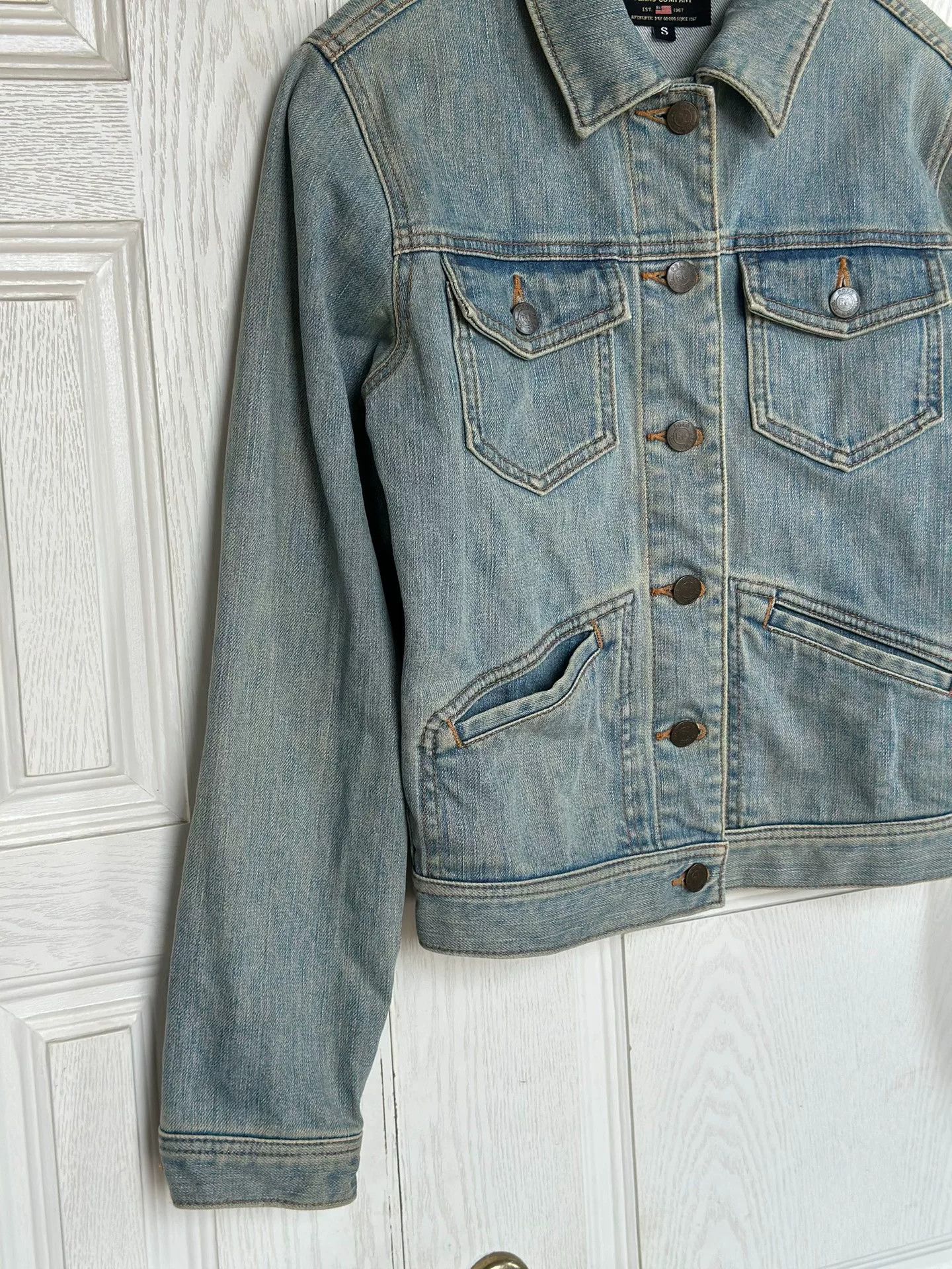 Ralph Lauren Ralph Lauren Light Denim Jacket Size S / US 4 / IT 40 - 3 Thumbnail