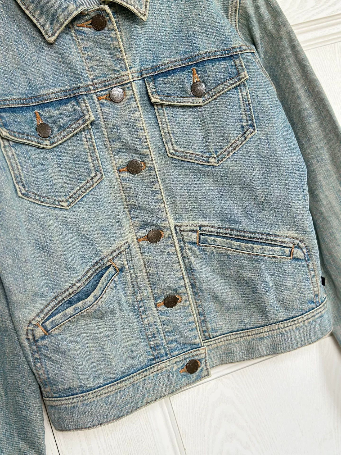 Ralph Lauren Ralph Lauren Light Denim Jacket Size S / US 4 / IT 40 - 6 Thumbnail