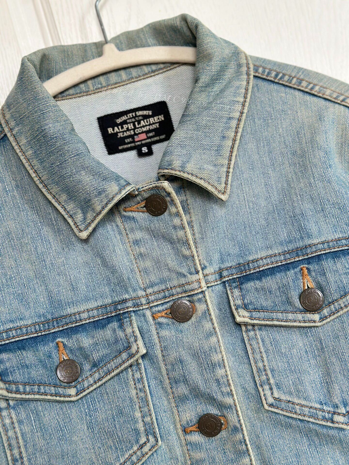 Ralph Lauren Ralph Lauren Light Denim Jacket Size S / US 4 / IT 40 - 5 Thumbnail