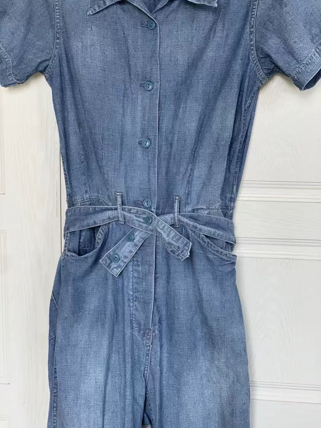 RRL Ralph Lauren RRL Workwear Denim Jumpsuit Size 36" / US 14 / IT 50 - 5 Thumbnail