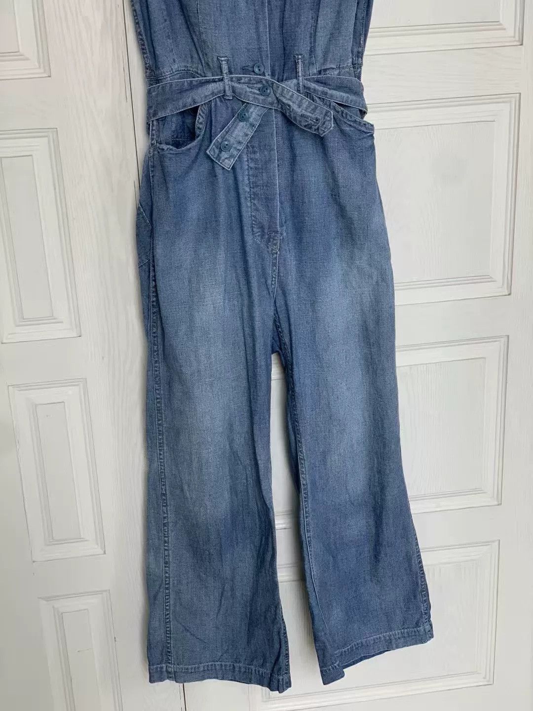 RRL Ralph Lauren RRL Workwear Denim Jumpsuit Size 36" / US 14 / IT 50 - 2 Thumbnail