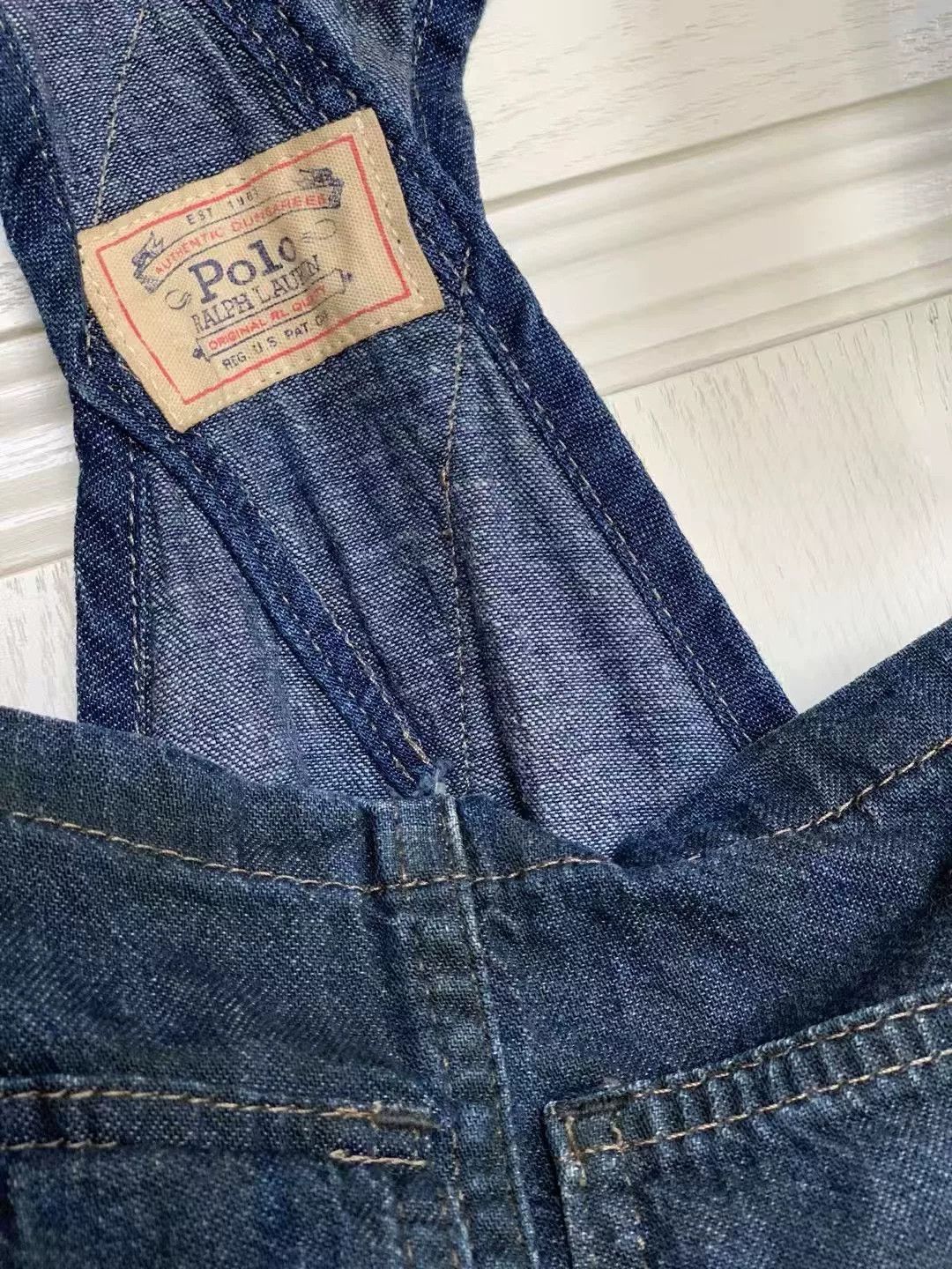 Polo Ralph Lauren Polo Ralph Lauren Denim Overalls Size 40" / US 18 - 3 Thumbnail