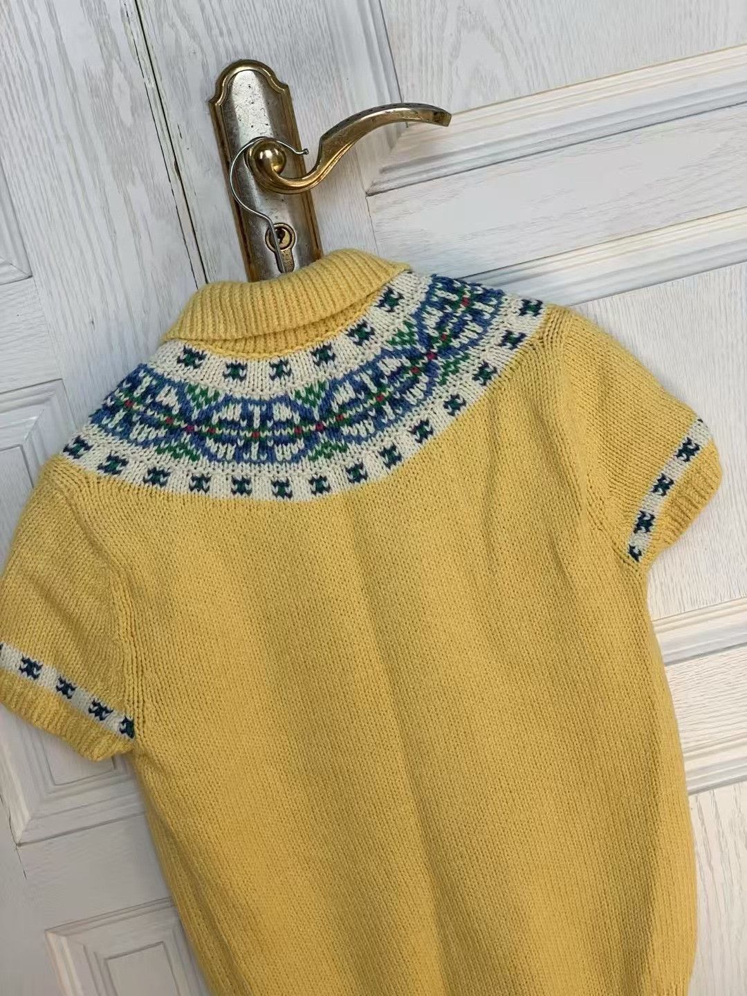 Polo Ralph Lauren Polo Ralph Lauren Jacquard Knit Sweater Size S / US 4 / IT 40 - 3 Thumbnail
