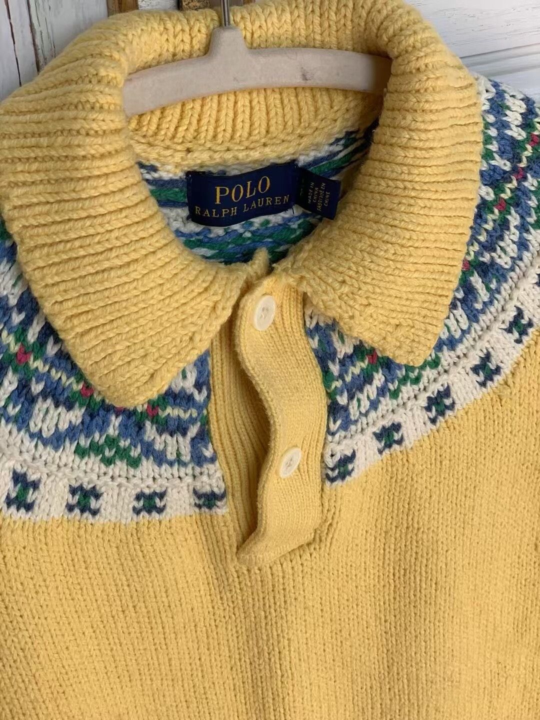 Polo Ralph Lauren Polo Ralph Lauren Jacquard Knit Sweater Size S / US 4 / IT 40 - 9 Thumbnail