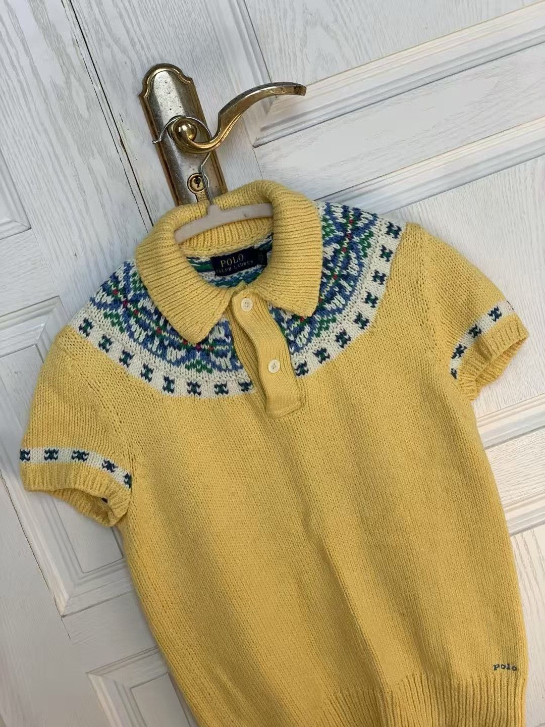 Polo Ralph Lauren Polo Ralph Lauren Jacquard Knit Sweater Size S / US 4 / IT 40 - 2 Thumbnail