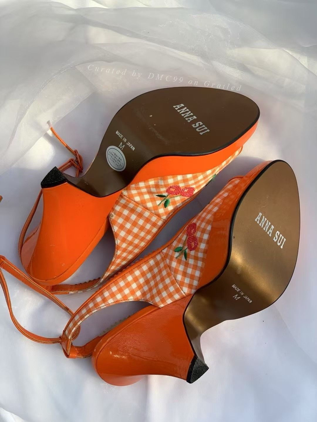 Anna Sui Anna Sui Vintage Checkerboard Sandals Size US 5 / IT 35 - 5 Thumbnail